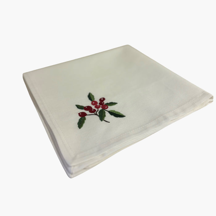 ILEX Serviette weiß