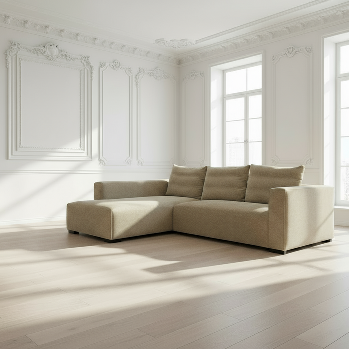 MARVIN Rec/2er Sofa sand
