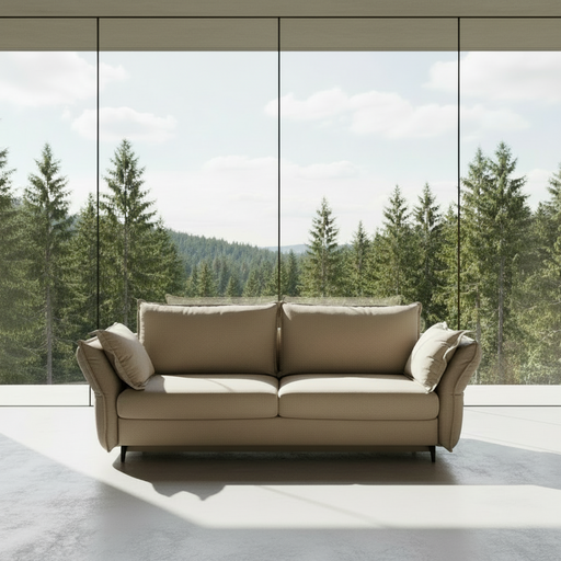 JASPER Schlafsofa cement