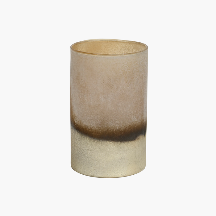 GRADIENT Windlicht gold