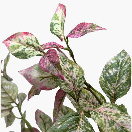 BUNTBLATTZWEIG Kunstblume grün/fuchsia