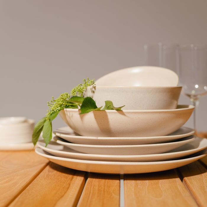 SILK CREME Speiseteller 4er Set