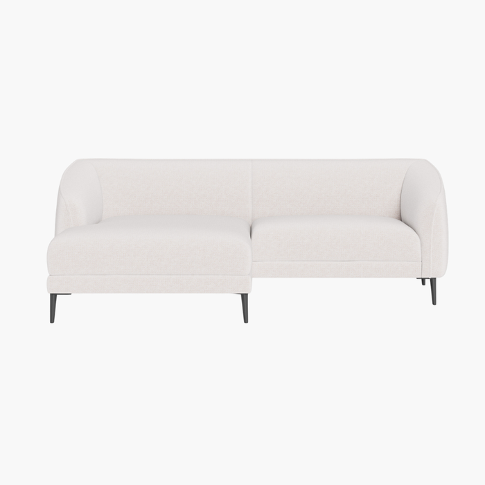 YUNA 1.5er Sofa Récamiere cream