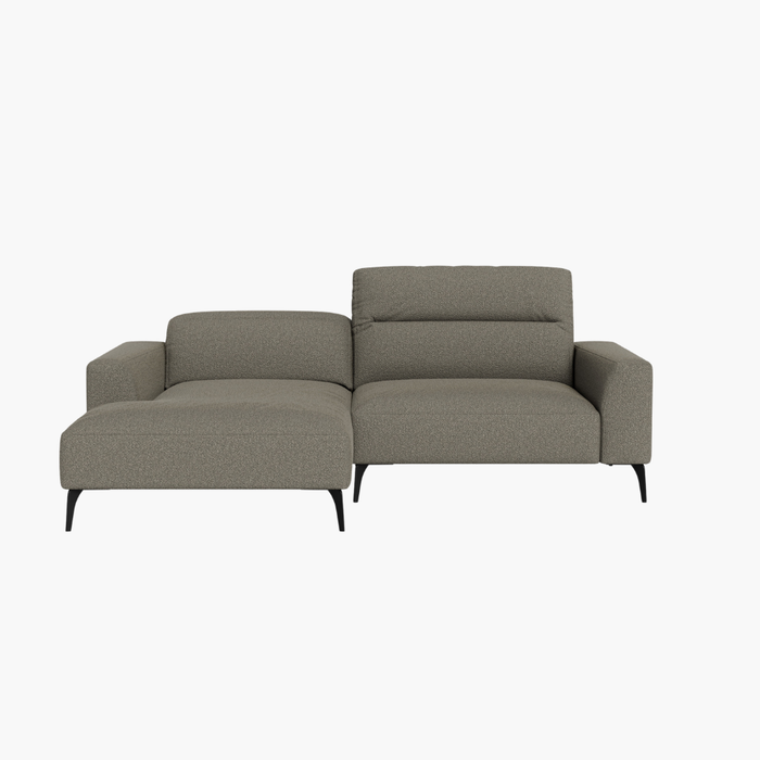 CASSINO 1.5er Sofa mit Récamiere olive