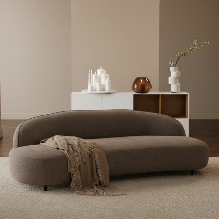 BEAN II 3er Sofa taupe