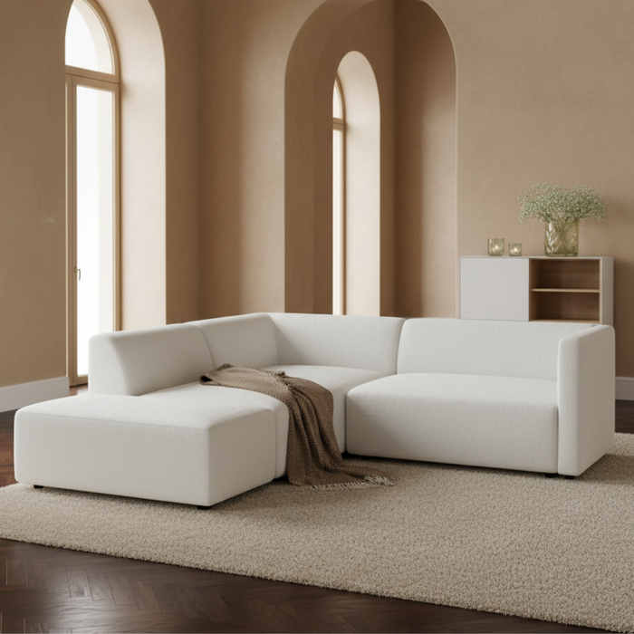 JACK 2er Sofa mit Récamiere