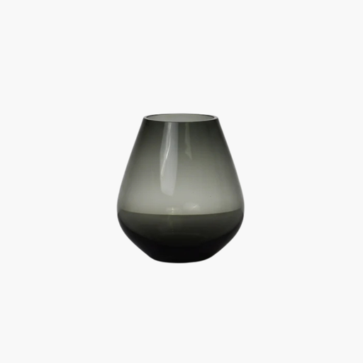MORO II Vase/Windlicht grau