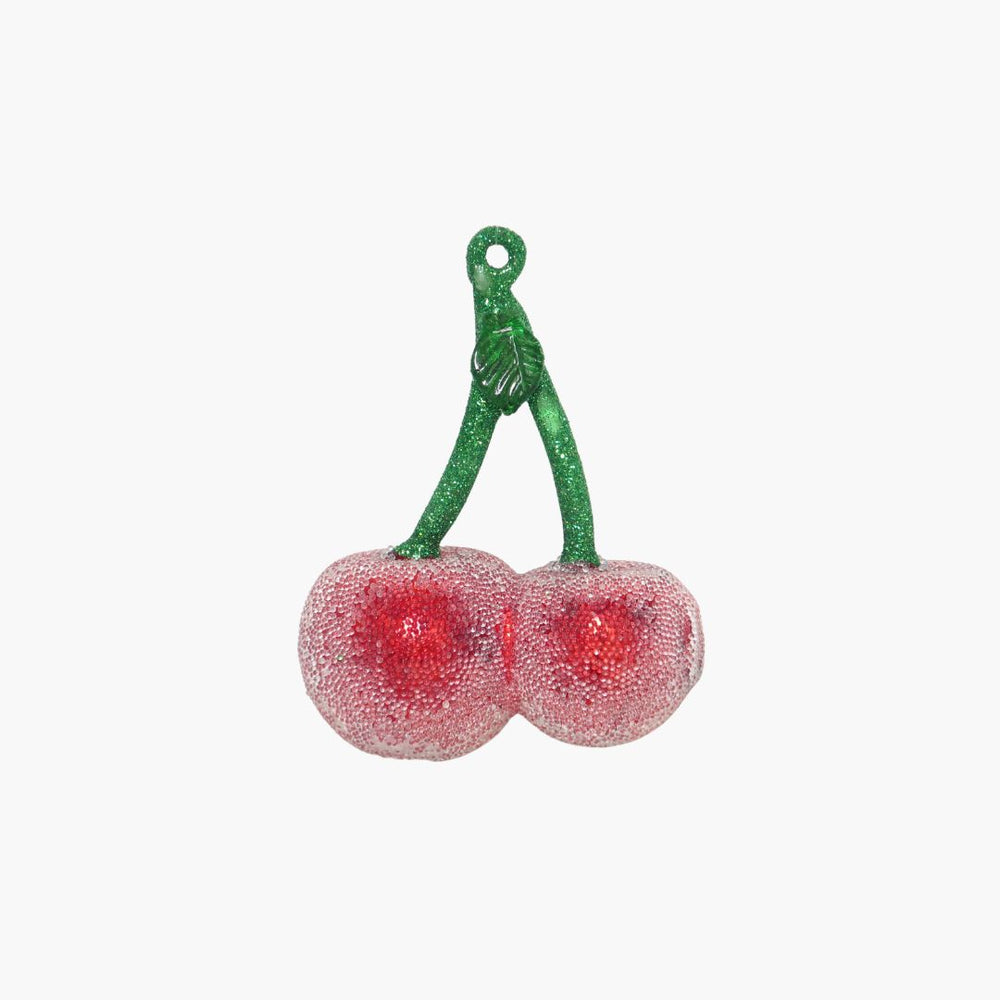 GLASFIGUR KIRSCHE rot