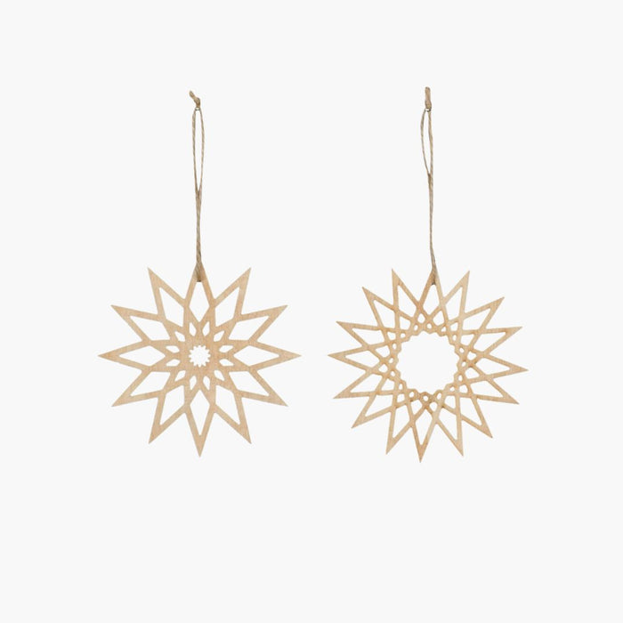 STERN HÄNGER Holz 2 assortiert S / Preis per Stück