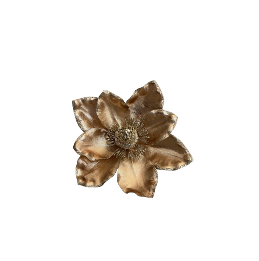 MAGNOLIE auf Clip kupfer metallic