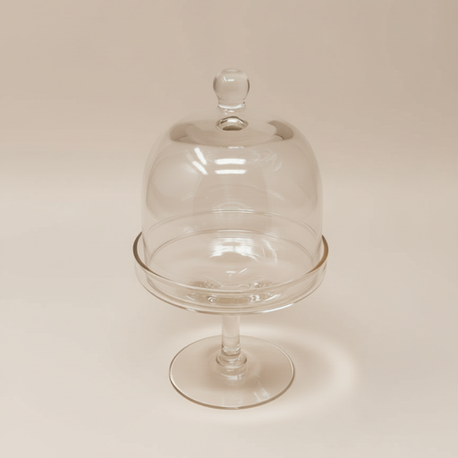 MINI Tortenplatte mit Glocke Ø11,5cm