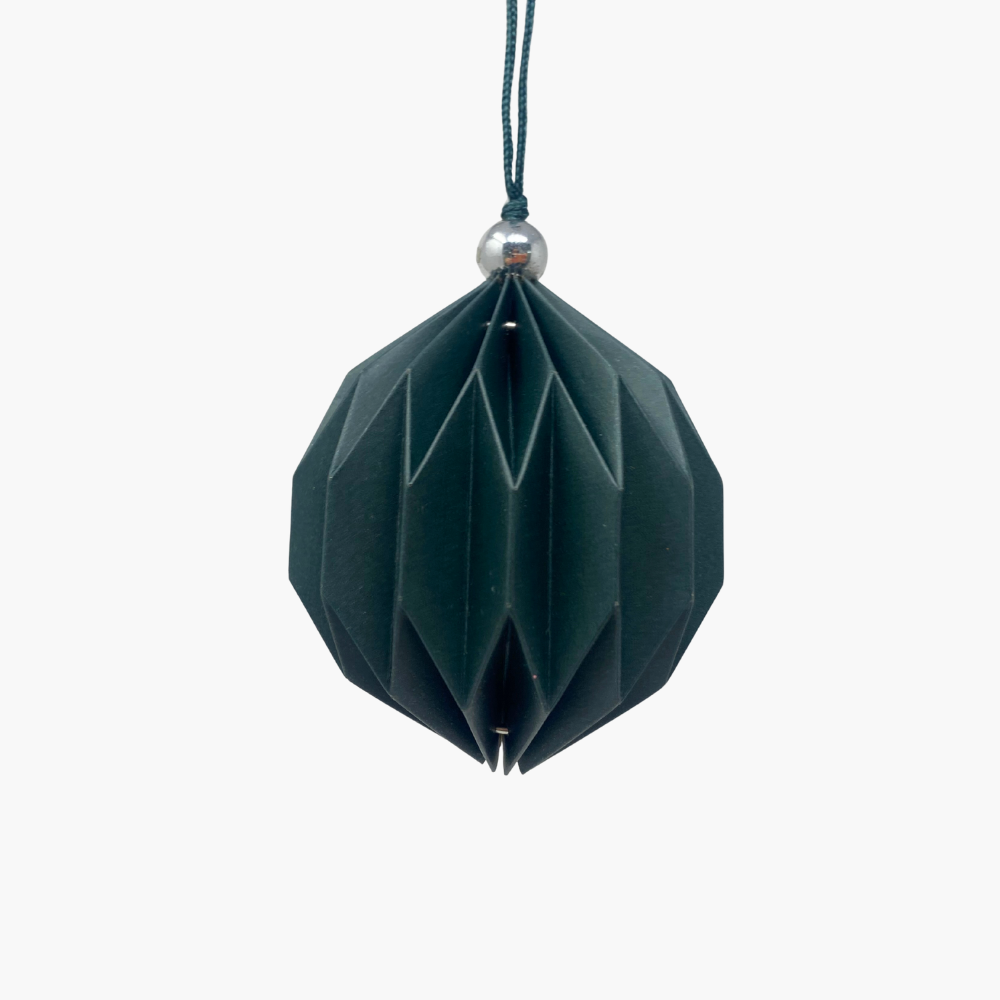 ORIGAMI HÄNGER Laterne petrol