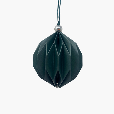 ORIGAMI HÄNGER Laterne petrol