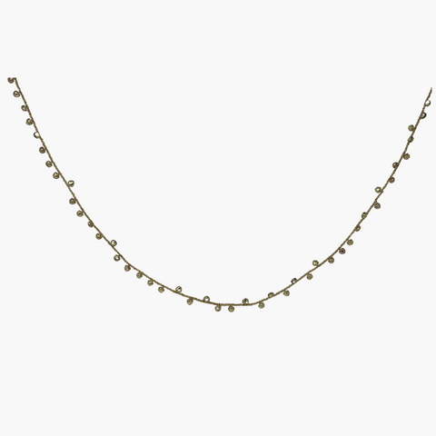 GIRLANDE GLOCKE gold 180cm