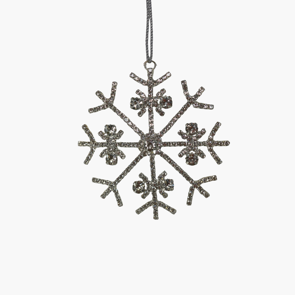 ESTELLE Schneeflocke silber Ø8,5cm