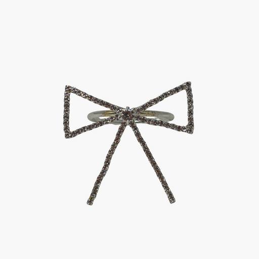 BOW II Serviettenring silber