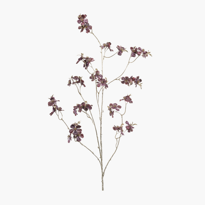 KUNSTPFLANZE  BLOSSOM lila L118cm