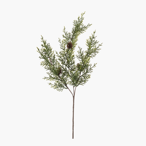 KUNSTZWEIG ZYPRESSE grün L68cm