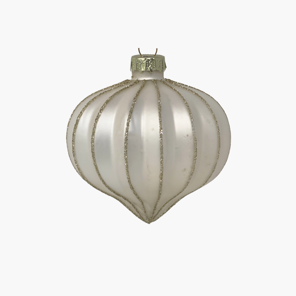 KUGEL RILLE creme/champagner