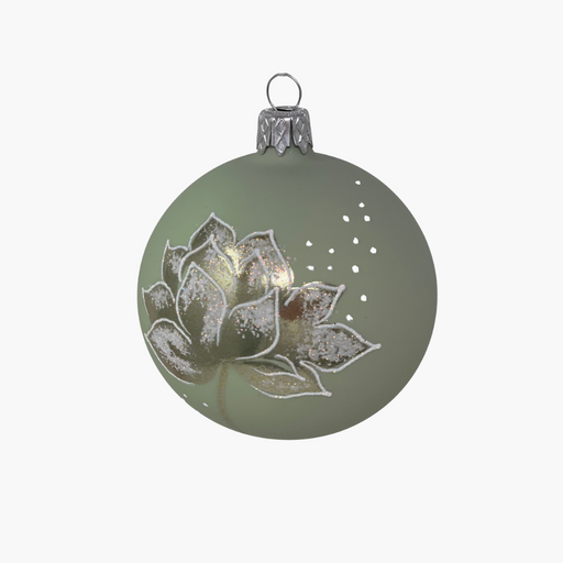 KUGEL LOTUSBLÜTE matcha eggshell