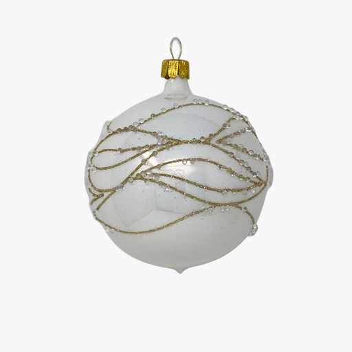 KUGEL BALLOTINIWELLE weiß opal