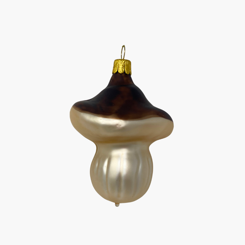 GLASFIGUR STEINPILZ braun