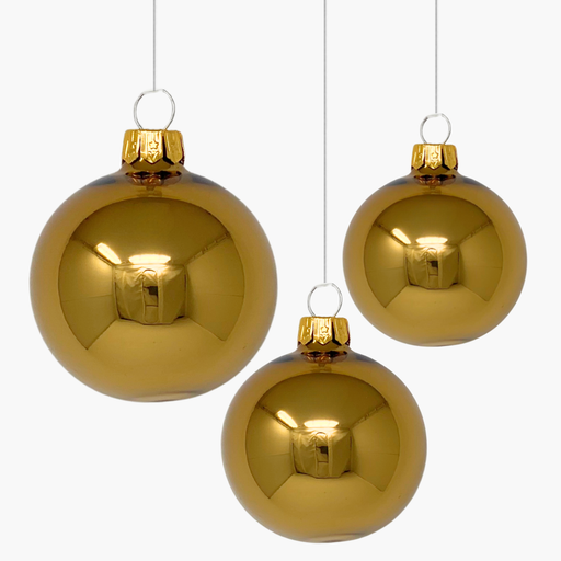 KUGEL UNI X dunkelgold glanz