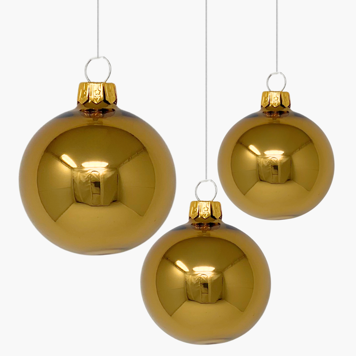 KUGEL UNI X dunkelgold glanz