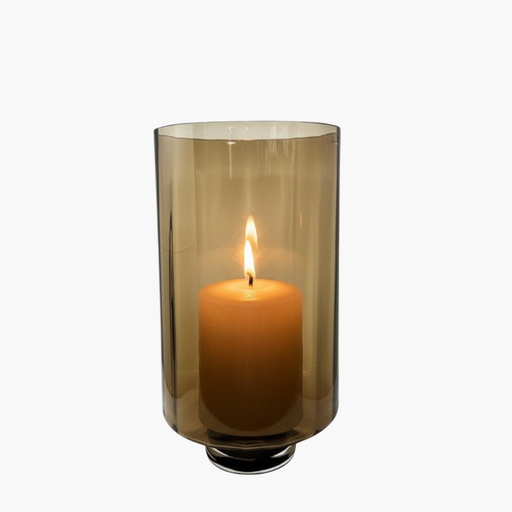 MAUI II Windlicht topaz Rillen