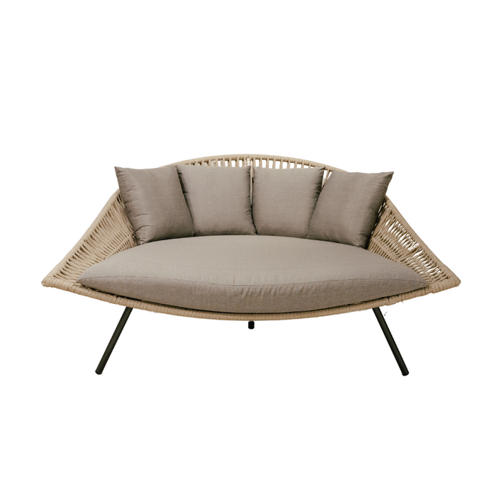 AVA Daybed  + VARIOFLEX III Schirm taupe