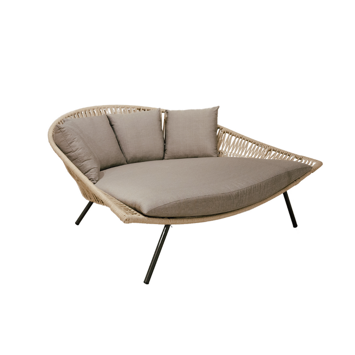 AVA III Outdoorsofa 3er + AVA Daybed