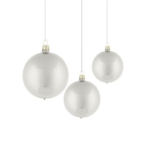 KUGEL UNI X weiß opal