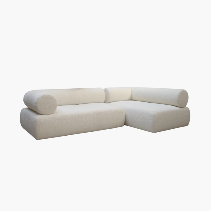 RONDO 2er Sofa mit Récamiere