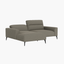 CASSINO 1.5er Sofa mit Récamiere olive: Versand ab Anfang November