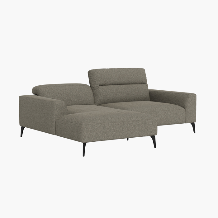 CASSINO 1.5er Sofa mit Récamiere olive