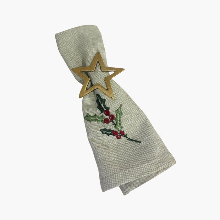 HOLLY Serviette natur