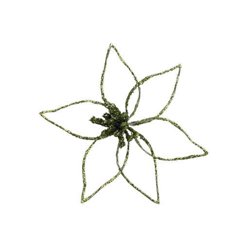 LILIE auf Clip grün