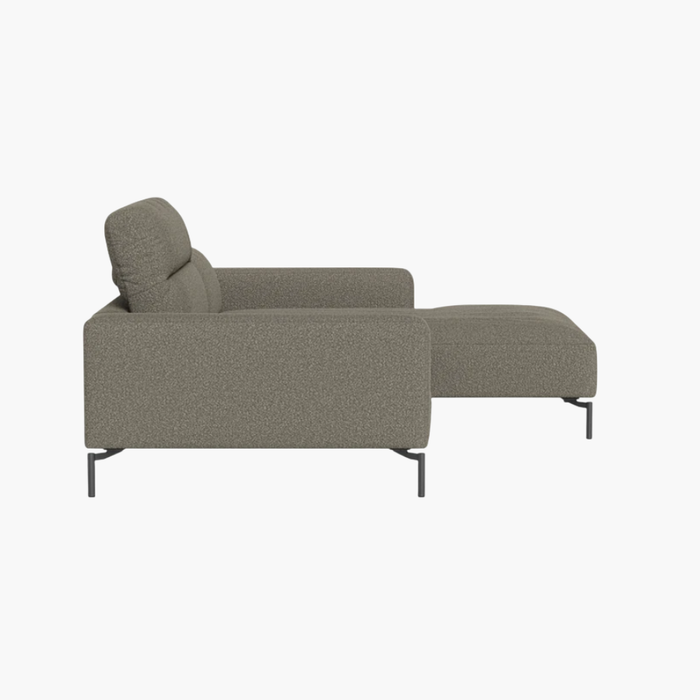 CASSINO 1.5er Sofa mit Récamiere olive