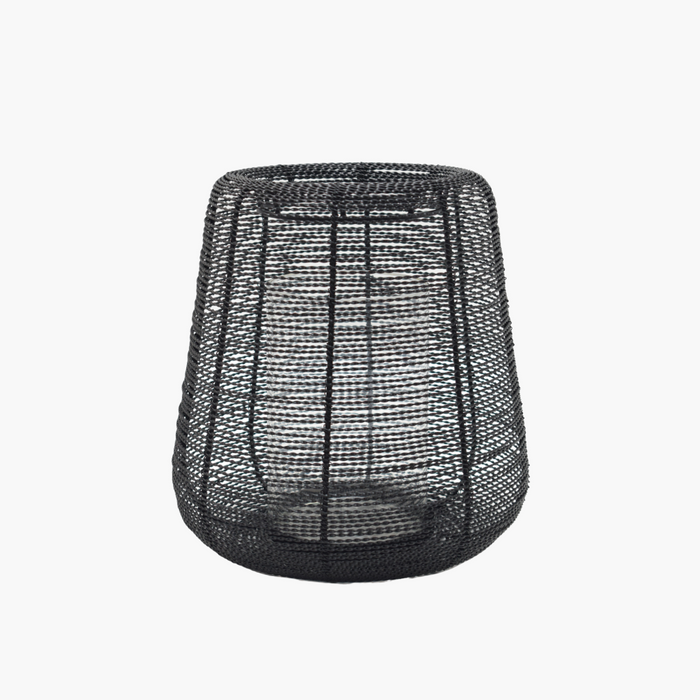 DERRY Windlicht Draht schwarz