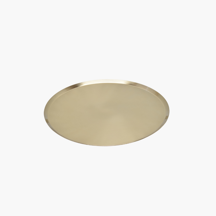 PLAIN Dekoteller Metall gold