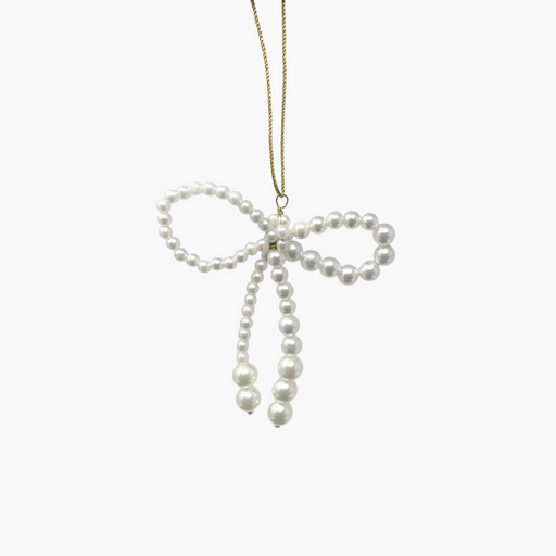 PEARL BOW Hänger ivory