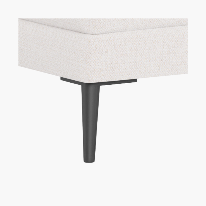 YUNA 1.5er Sofa Récamiere cream