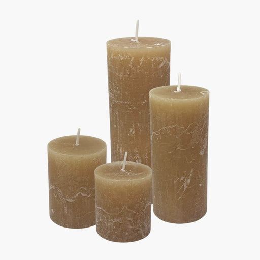 AMINA RUSTIC LATTE Kerze