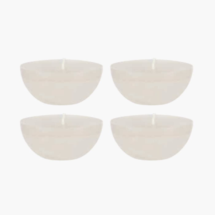 RUSTIC Schwimmkerzen, 4 Stück