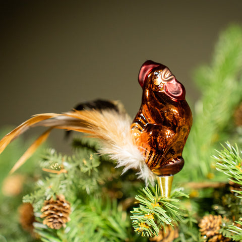 GLASFIGUR HAHN braun