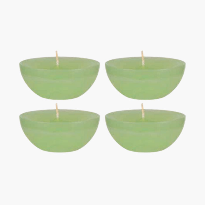 RUSTIC Schwimmkerzen, 4 Stück