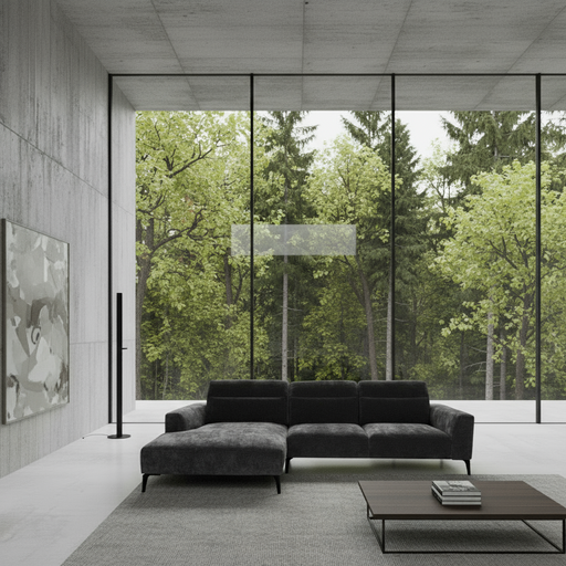 CASSINO 2,5er Sofa m. Chaiselounge grau