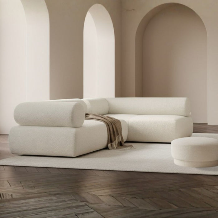 RONDO 2er Sofa mit Récamiere