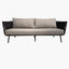ARLO II Sofa anthrazit 3er