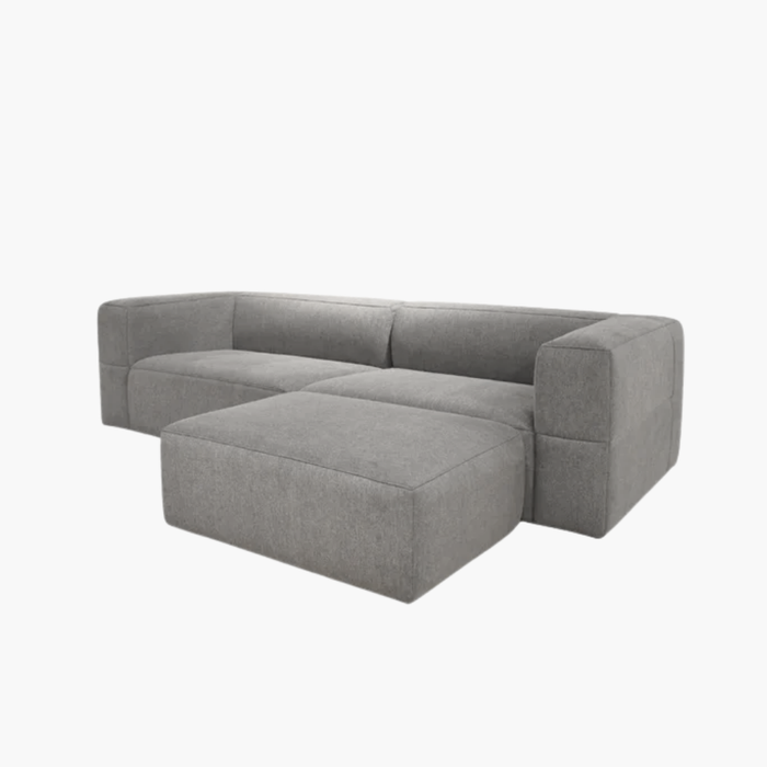 AVIO 3er Sofa light grey